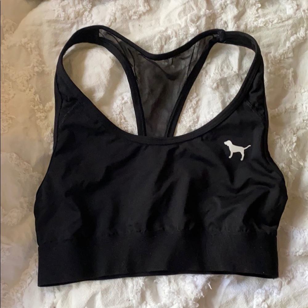 Victoria Secret PINK Black Sports Bra